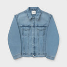 Arte Antwerp Circle Logo Jeans Jacket Denim Bleach Ss26-170j-488