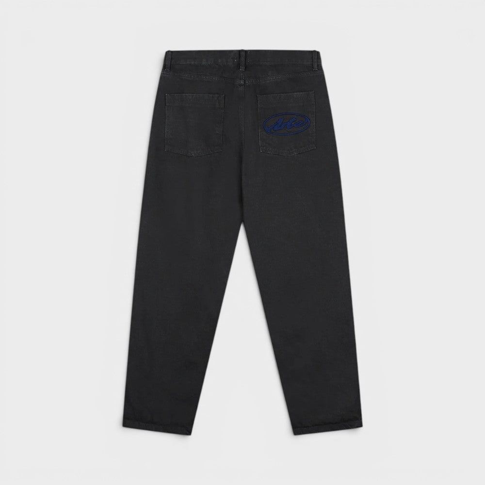 Arte Antwerp Circle Logo Pocket Pants Black Ss26-211p-black