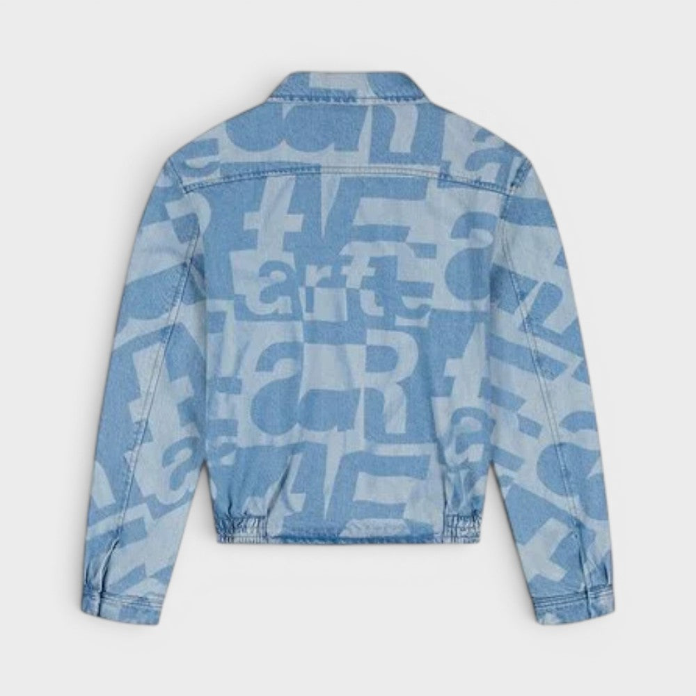 Arte Antwerp Denim Allover Jacket Raw Denim Ss26-228j-raw-denim