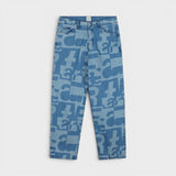 Denim Allover Pants