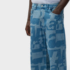 Arte Antwerp Denim Allover Pants Raw Denim Ss26-229p-raw-denim