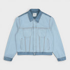 Arte Antwerp Denim Inside/Out Jacket Denim Bleach Ss26-236j-denim-bleach