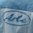 Arte Antwerp Denim Inside/Out Jacket Denim Bleach Ss26-236j-denim-bleach