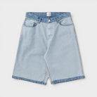 Arte Antwerp Denim Inside/Out Shorts Denim Bleach Ss26-237-sho-denim-bleach