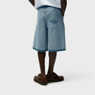 Arte Antwerp Denim Inside/Out Shorts Denim Bleach Ss26-237-sho-denim-bleach