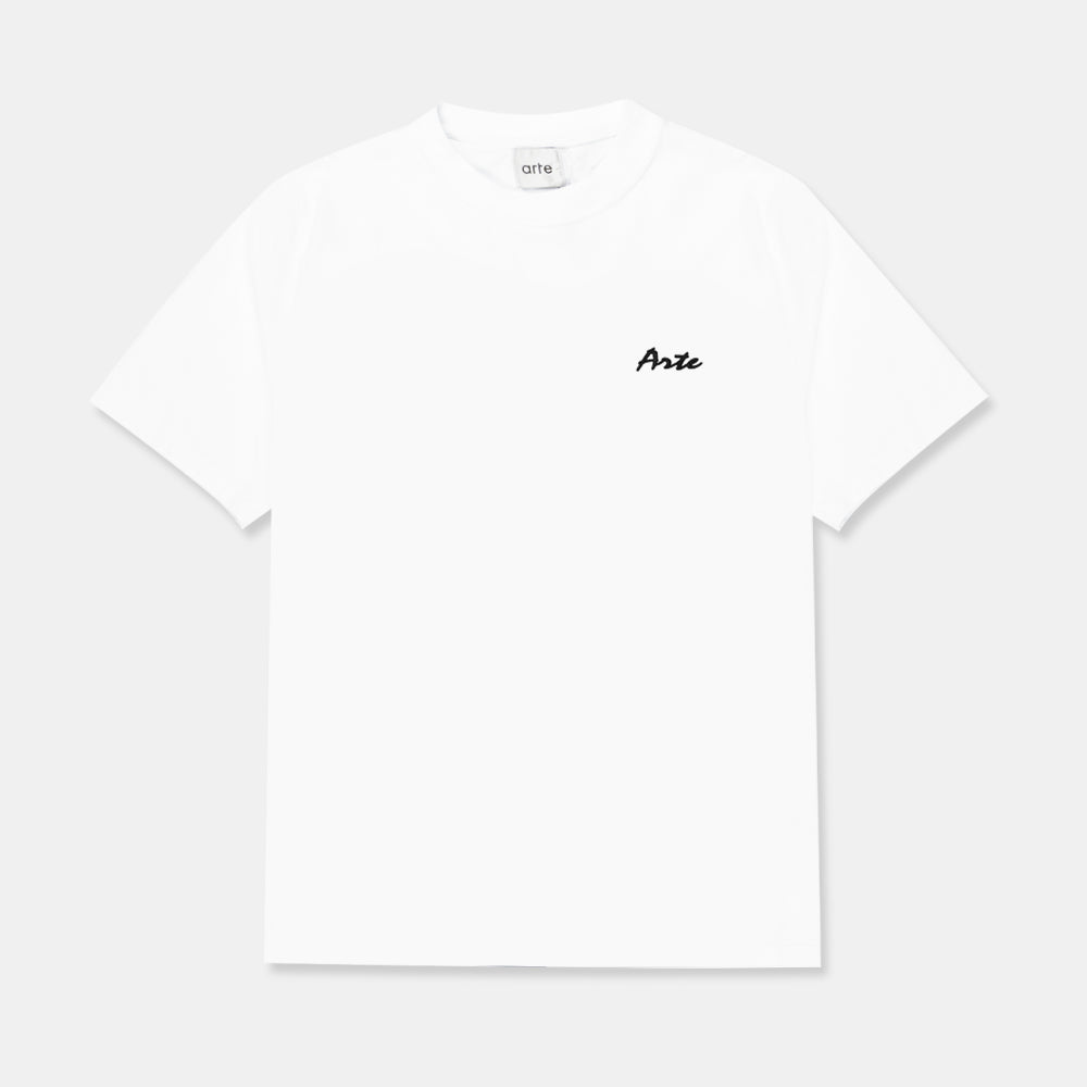 Arte Antwerp Elements Print T-shirt White Ss25-093t-100