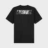 Arte Antwerp Faded Back Print T-Shirt BLACK SS26-142T-BLACK