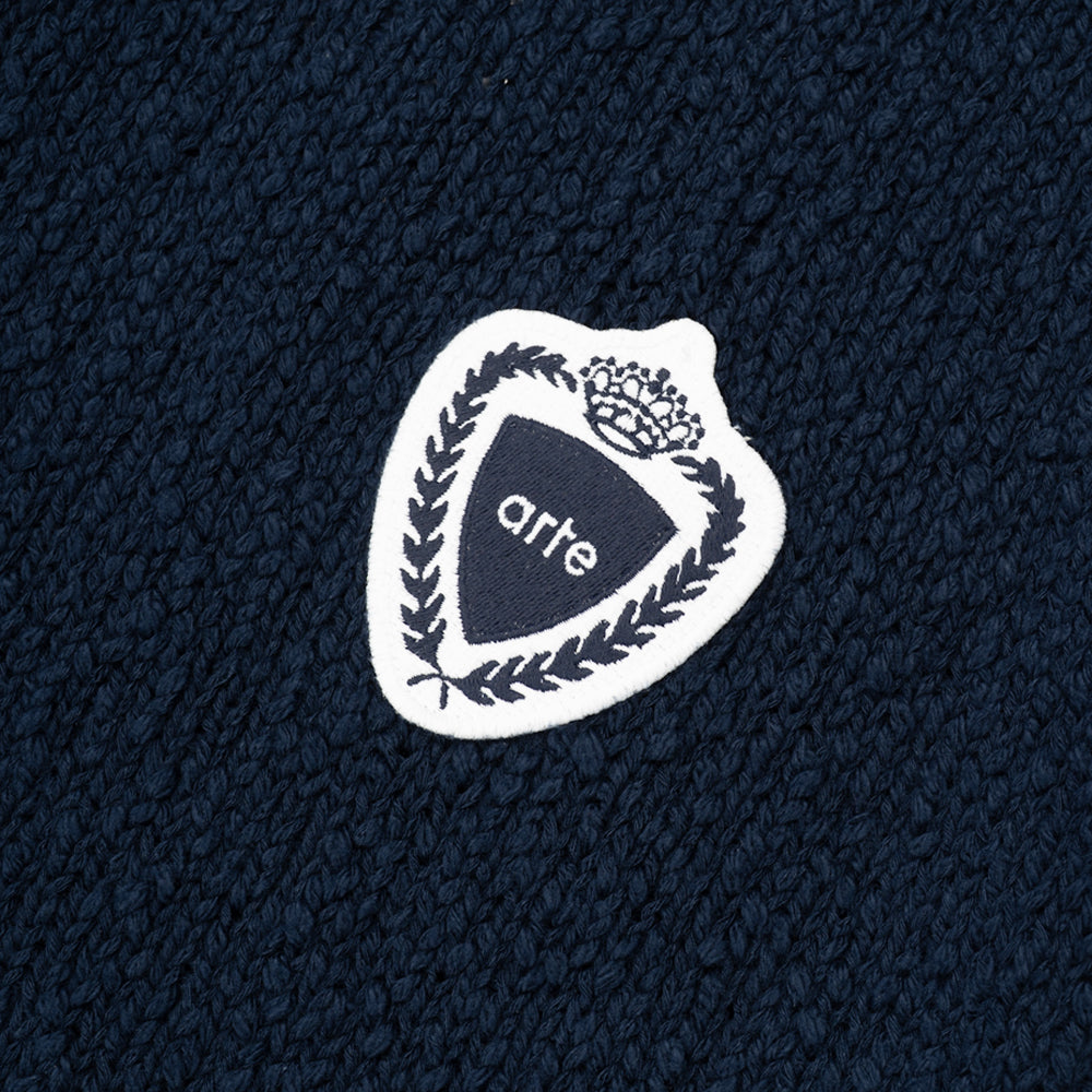 Arte Antwerp Football Knit Blue Aw25-157k-400
