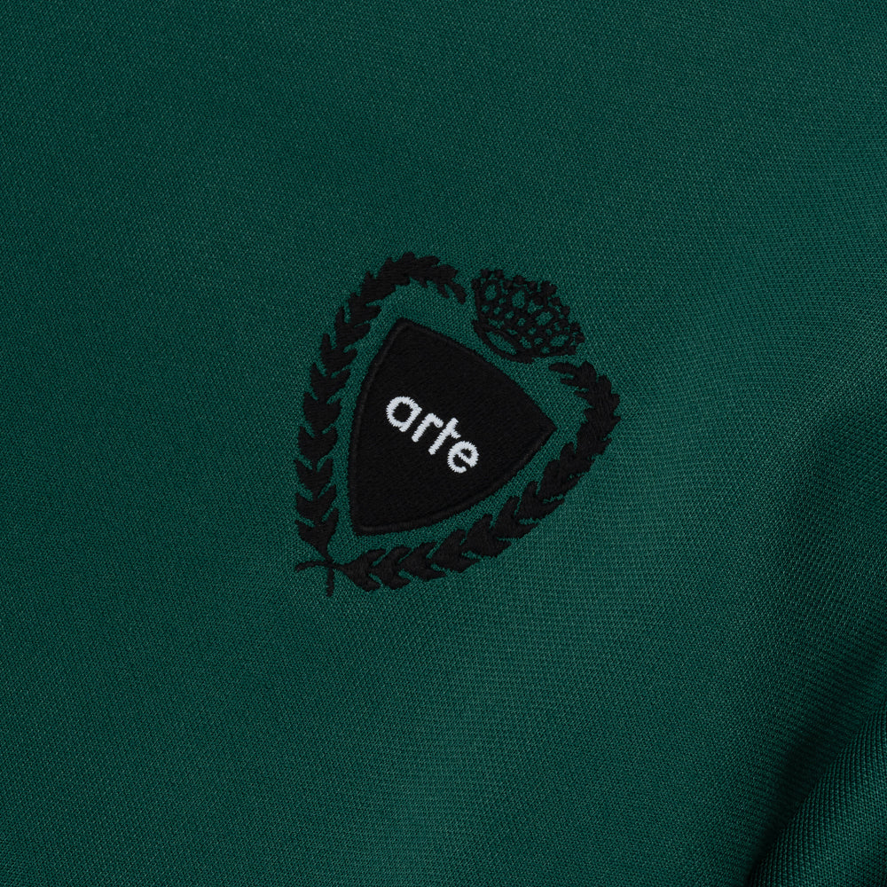Arte Antwerp Football T-shirt Green Black Ss25-180t-301