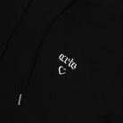 Arte Antwerp Heart Hoodie Black Aw25-111h