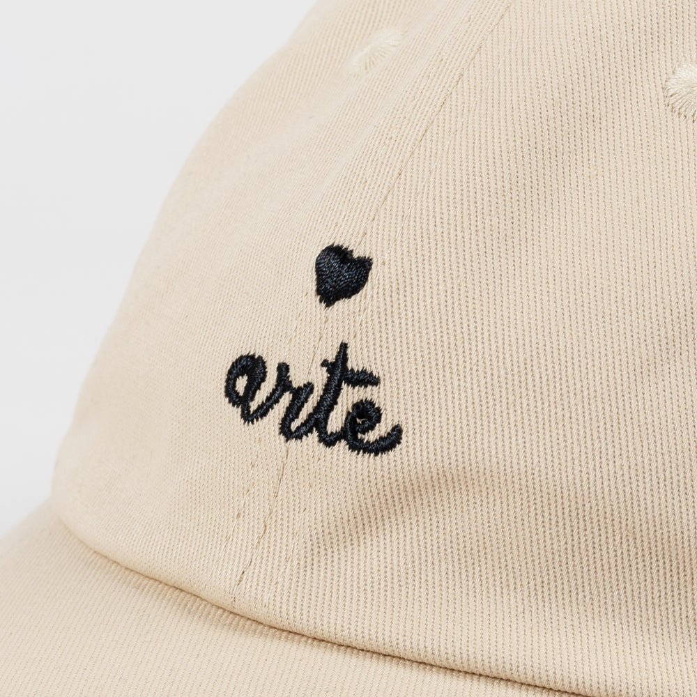 Arte Antwerp Heart Logo Cap Cream Ss25-219ac-250