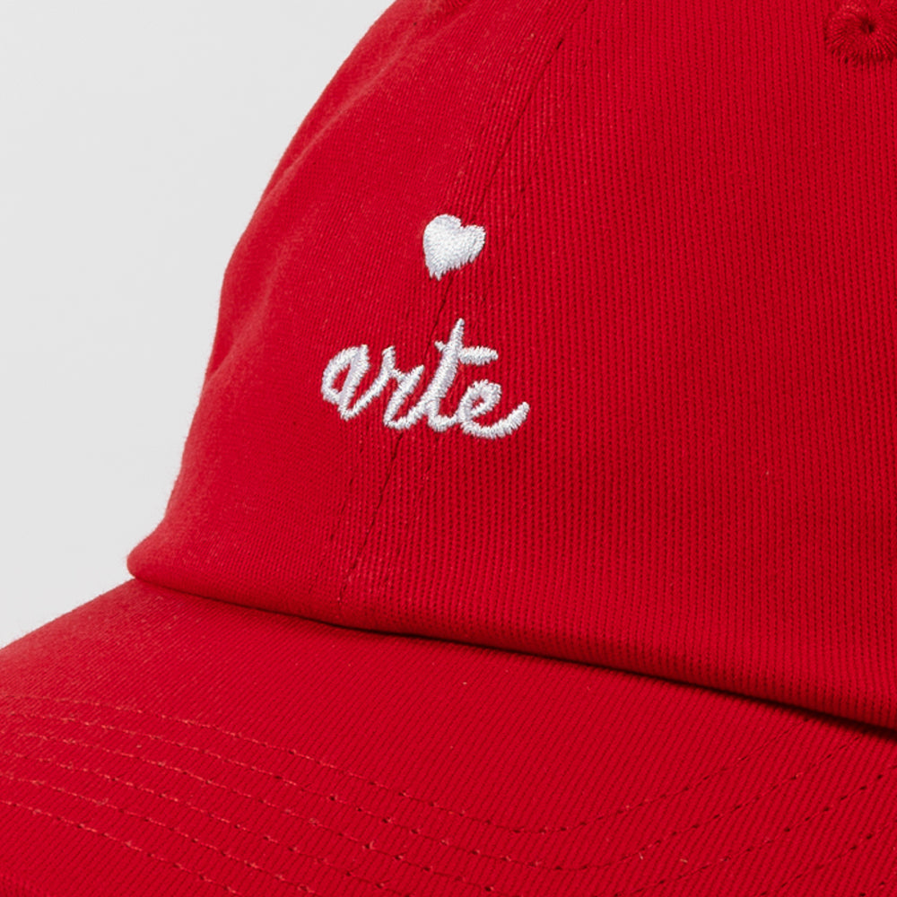 Arte Antwerp Heart Logo Cap Red Ss25-219ac-600