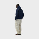 Arte Antwerp Linen Tape Hooded Jacket Navy Ss26-046j-navy