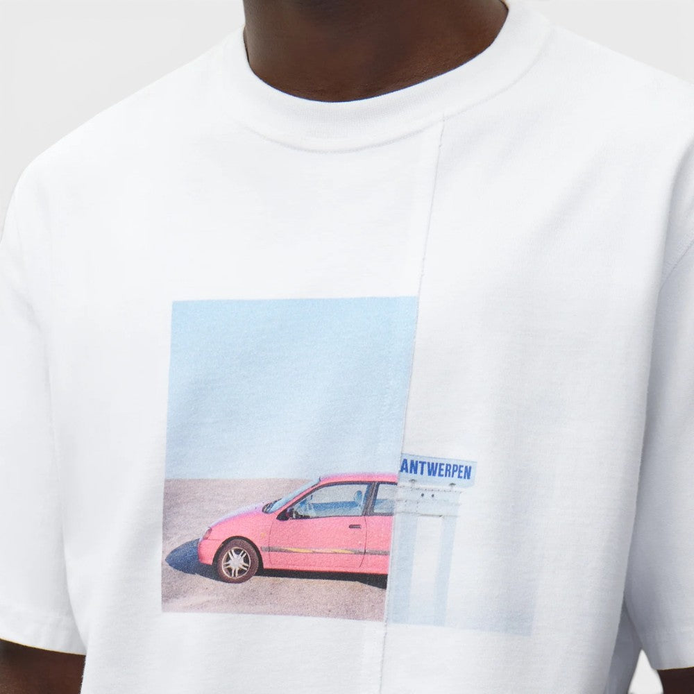 Arte Antwerp Photo T-shirt White Ss26-238t-white
