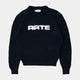Arte Antwerp Pixel Front Knit Navy AW25-226K