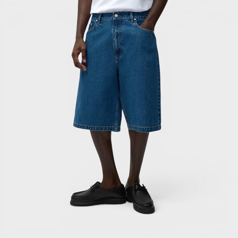 Arte Antwerp Round Pocket Denim Shorts Raw Denim Ss26-070sho-raw-denim