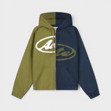 Split Logo Canvas Hood Jacket
