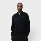 Arte Antwerp Stencil Zip Cardigan Black Aw26-021k