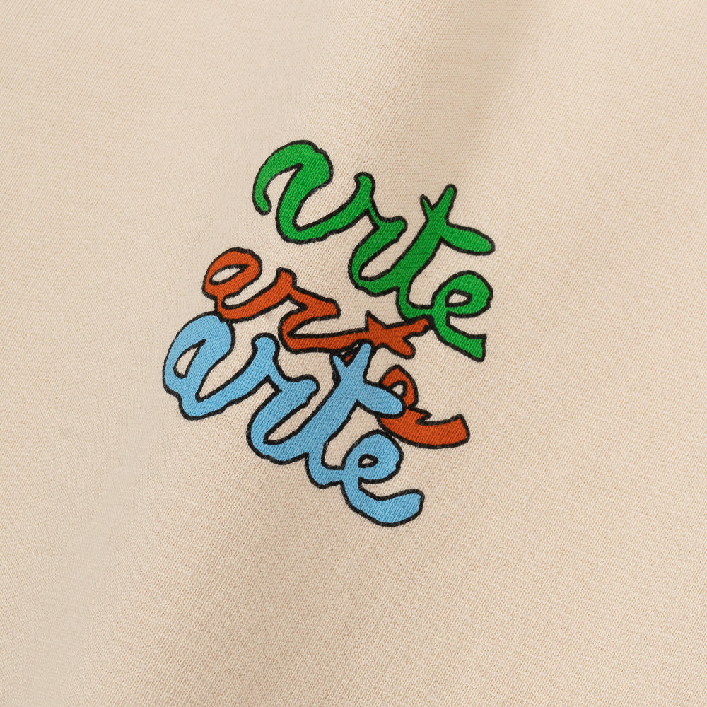 Arte Antwerp T-shirt Multi Logo Cream 102t-250
