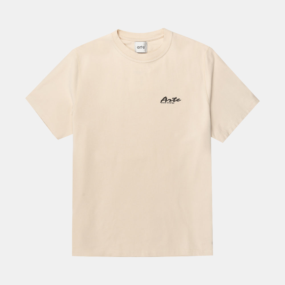 Arte Antwerp T-shirt Multicolor Print Cream Ss25-105t-250
