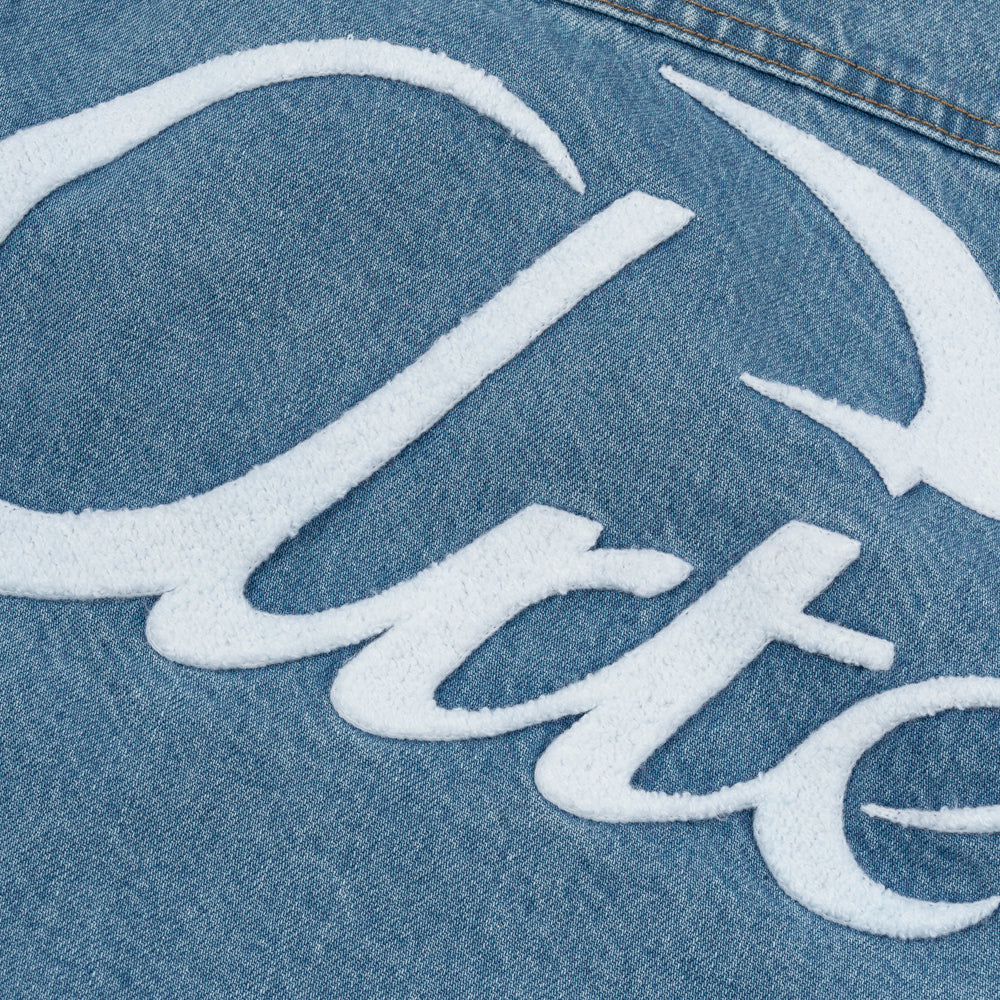 Arte Antwerp Veste Denim Bird Back Bleach 014j-481