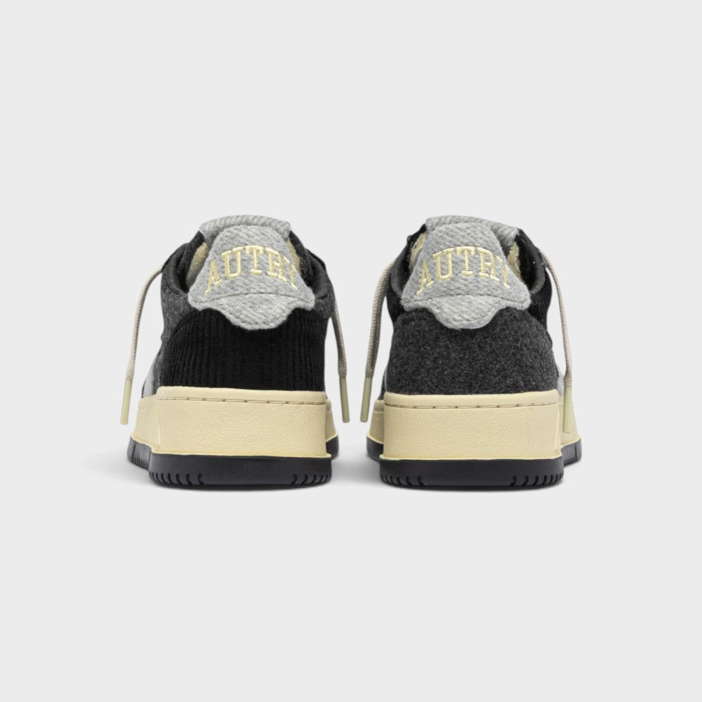 Autry Medalist Low Black Panth Aulm-v102