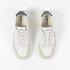 Autry Medalist Low Leat/Suede Wht/Black Aulm-ls21