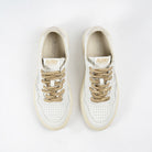 Autry Medalist Low Leat/Swoll Wht/Wht Aulw-sw01