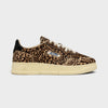 Autry Medalist Low Leopard Black AULW-JA04