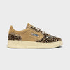 Autry Medalist Low Leopard Zebra Ivory AULW-JA02