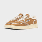Autry Medalist Low Shearling Cognac Aulw-gx01