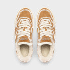Autry Medalist Low Shearling Cognac Aulw-gx01