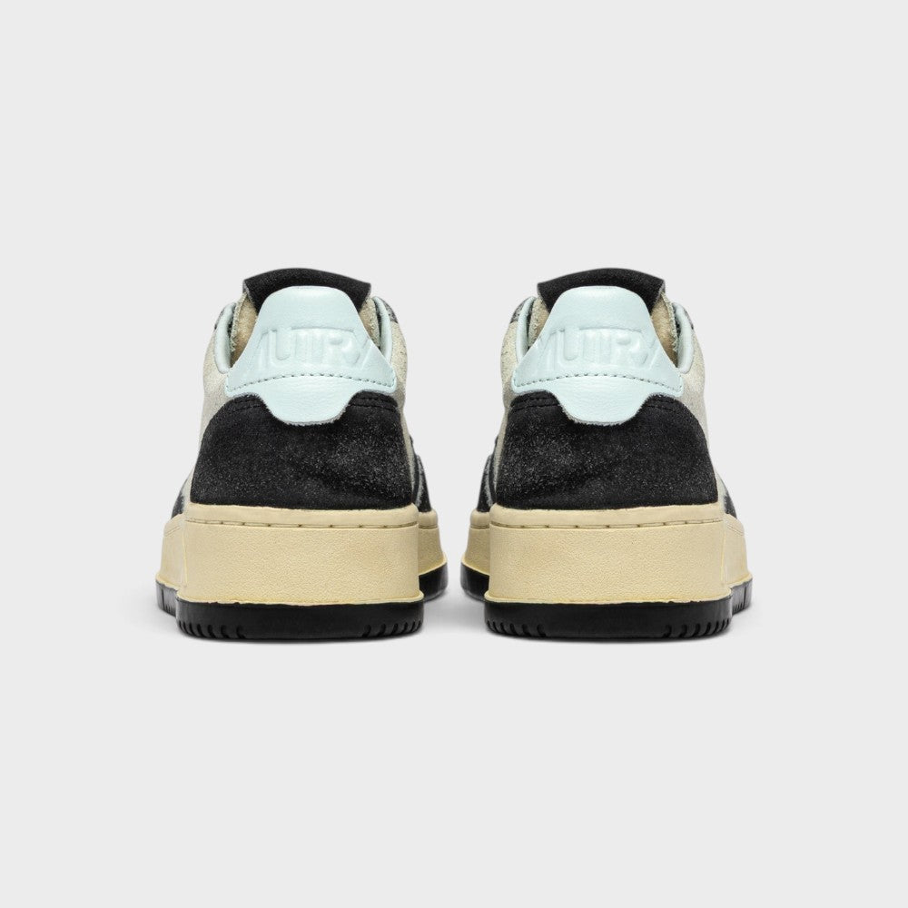 Autry Medalist Low Silver Black Aulw-yb04