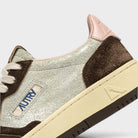 Autry Medalist Low Silver Mustang Aulw-yb02