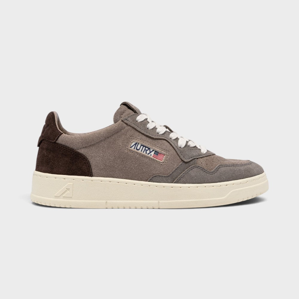 Autry Medalist Low Taupe Cotto Aulm-ts41