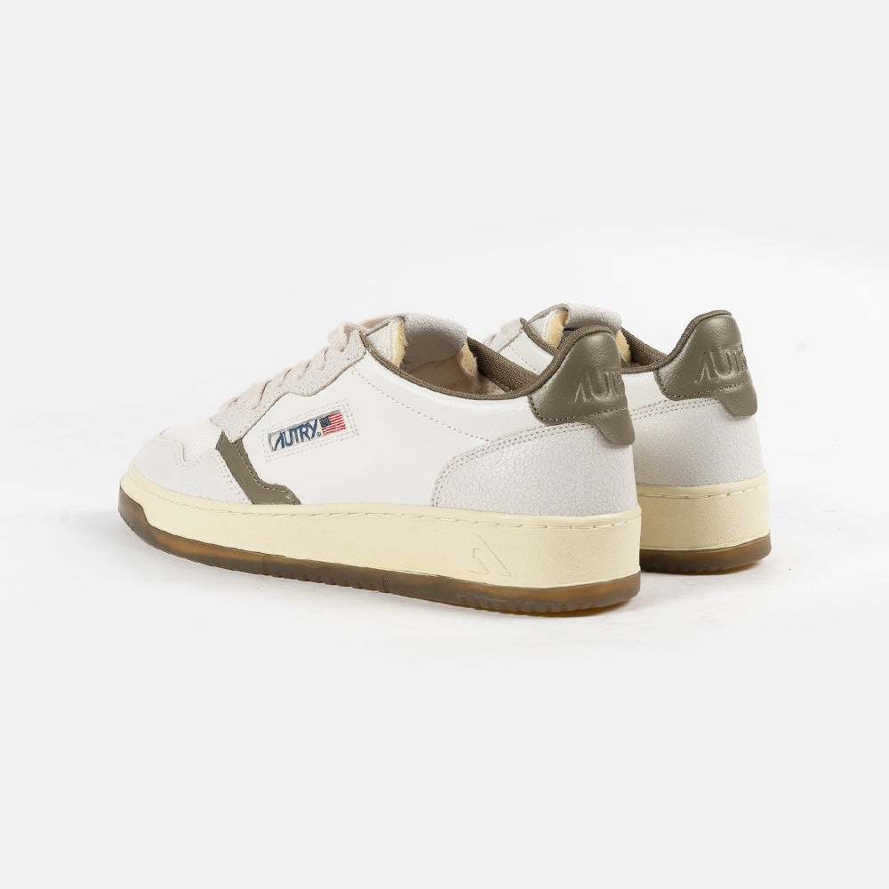 Autry Medalist Low Virgin/Crack Wht/Cvrt Aulm-vk04