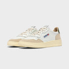 Autry Medalist Low White Bronze Green Aulml-s17