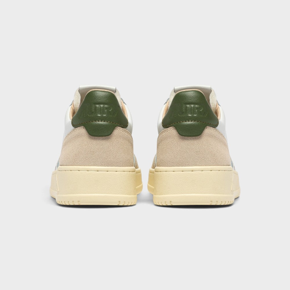 Autry Medalist Low White Bronze Green Aulml-s17
