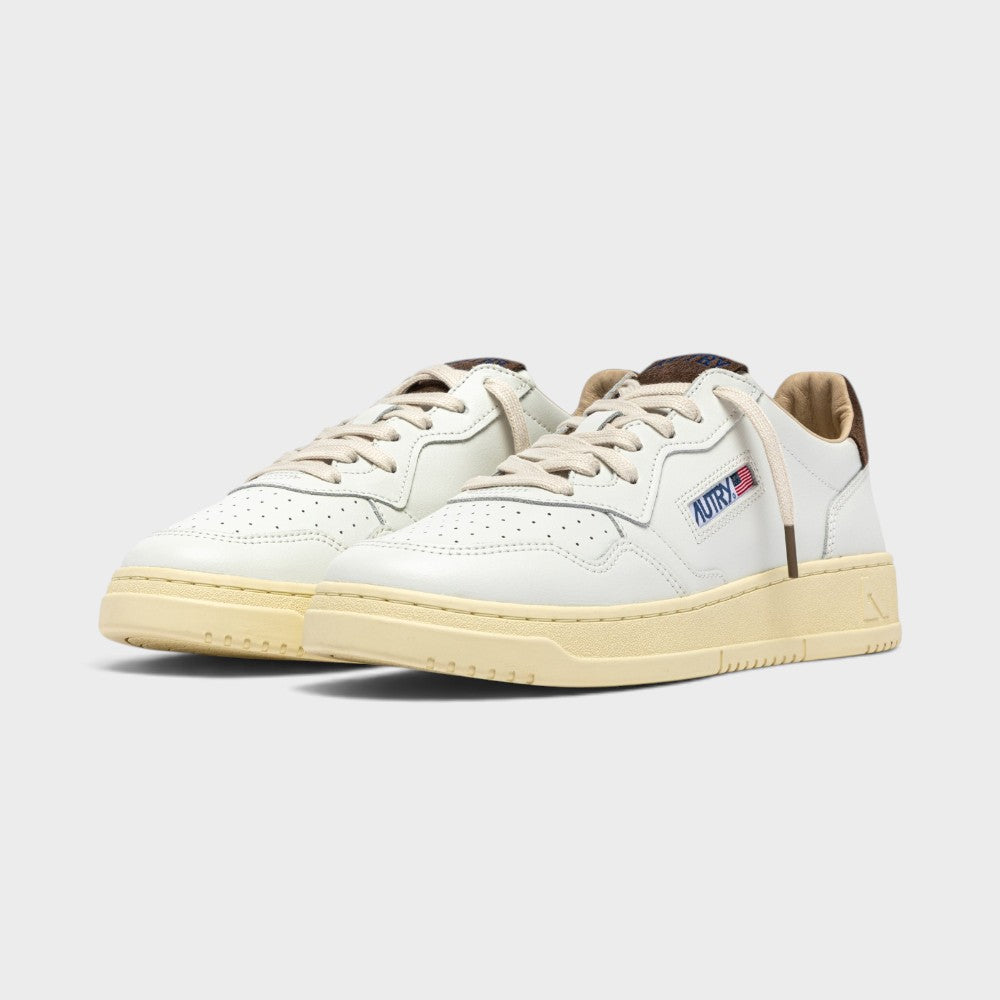 Autry Medalist Low White Chocochip Aulm-hj03