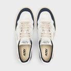 Autry Medalist Low White Denim Aulm-ft22