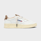 Autry Medalist Low White Leoprint Aulw-hj02