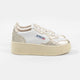Autry Platform Low Wht/platinum PTLW-WB16