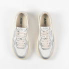 Autry Platform Low Wht/Silver Ptlw-wb28