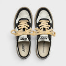 Autry Sup Vint Low White Black Silver A1unavlmsv11
