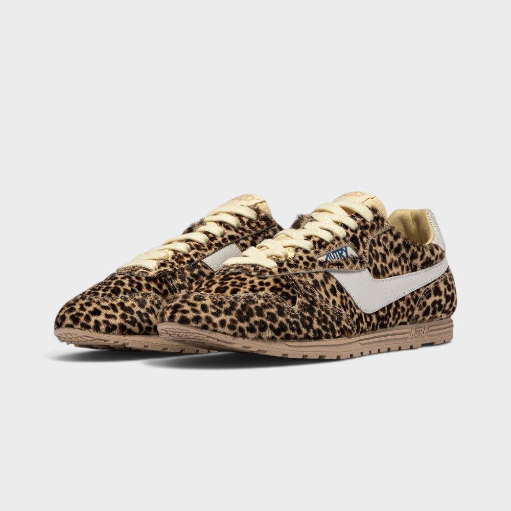 Autry Windspin Low Leopard White Wslw-pz02