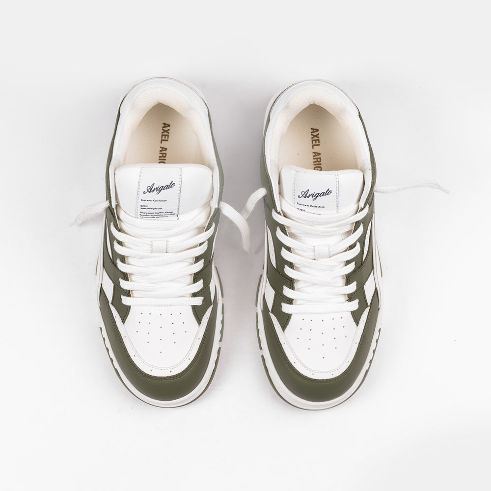 Axel Arigato Area Lo White/Dk Green F2544001