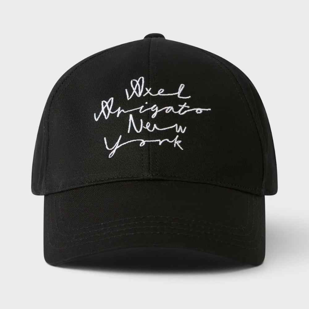 Axel Arigato Scribble New York Cap Black X3967001