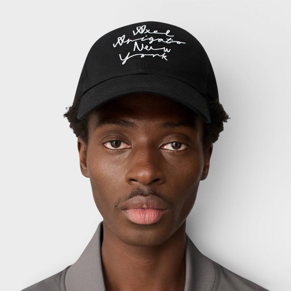 Axel Arigato Scribble New York Cap Black X3967001