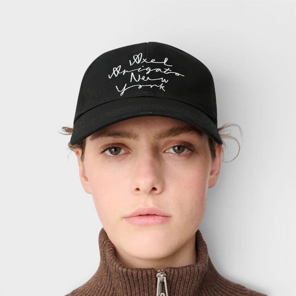 Axel Arigato Scribble New York Cap Black X3967001