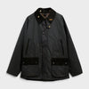 Barbour Icons Patch Bedale Waxed Jacket Sage MWX2585SG51